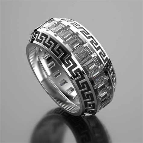 versace mens wedding ring|Versace men's wedding rings.